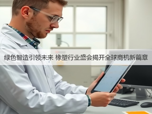 绿色智造引领未来 橡塑行业盛会揭开全球商机新篇章 绿色智造引领未来 橡塑行业盛会揭开全球商机新篇章