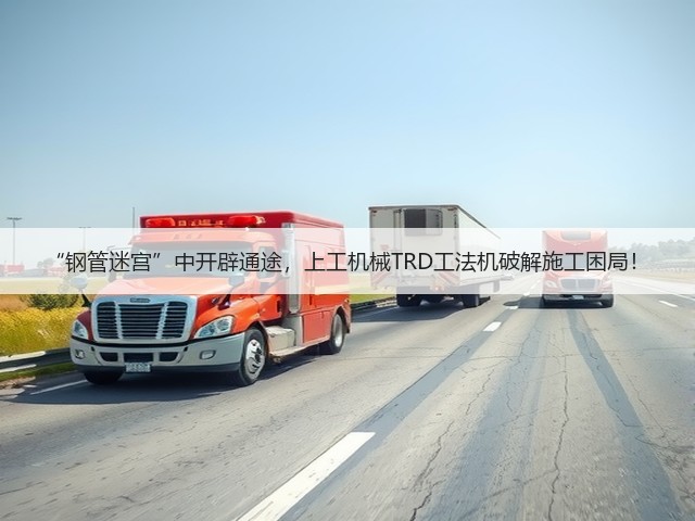 “钢管迷宫”中开辟通途,上工机械TRD工法机破解施工困局! “钢管迷宫”中开辟通途,上工机械TRD工法机破解施工困局!