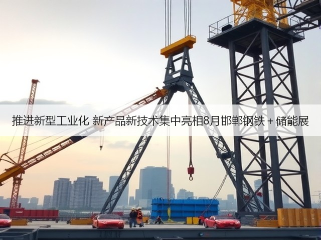 推进新型工业化 新产品新技术集中亮相8月邯郸钢铁＋储能展