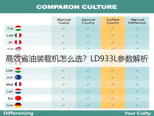 高效省油装载机怎么选?LD933L参数解析 高效省油装载机怎么选?LD933L参数解析