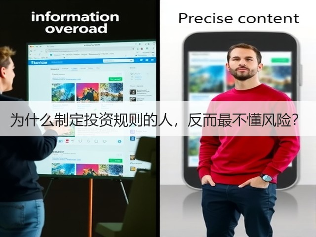 为什么制定投资规则的人,反而最不懂风险? 为什么制定投资规则的人,反而最不懂风险?