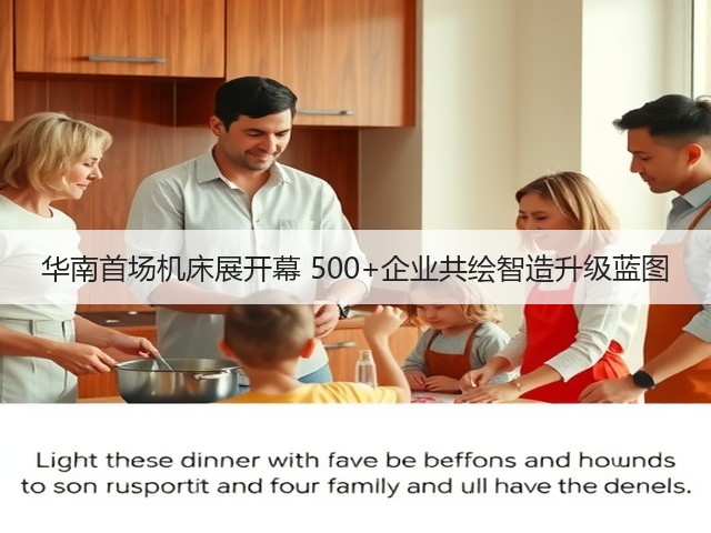 华南首场机床展开幕 500+企业共绘智造升级蓝图 华南首场机床展开幕 500+企业共绘智造升级蓝图
