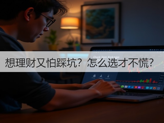 想理财又怕踩坑?怎么选才不慌? 想理财又怕踩坑?怎么选才不慌?
