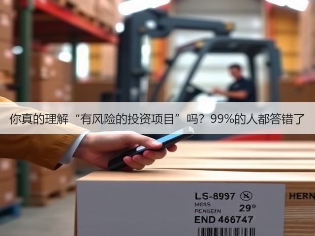 你真的理解“有风险的投资项目”吗?99%的人都答错了 你真的理解“有风险的投资项目”吗?99%的人都答错了