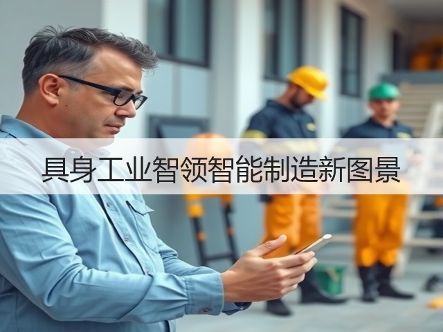 具身工业智领智能制造新图景 具身工业智领智能制造新图景