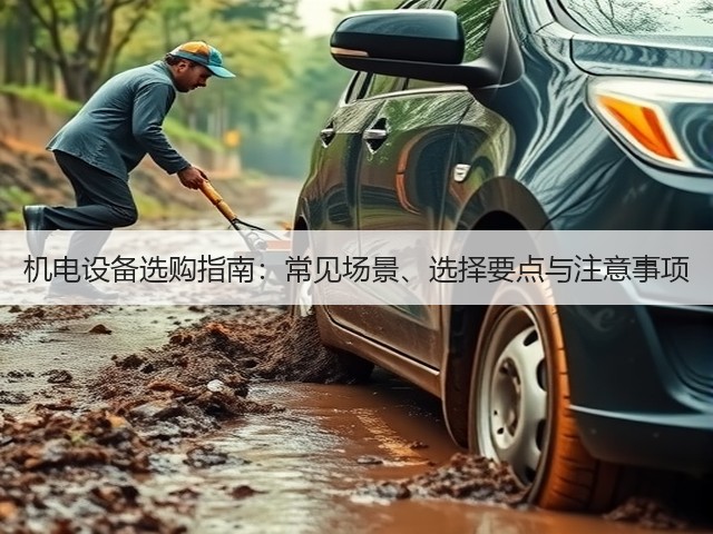 机电设备选购指南：常见场景、选择要点与注意事项