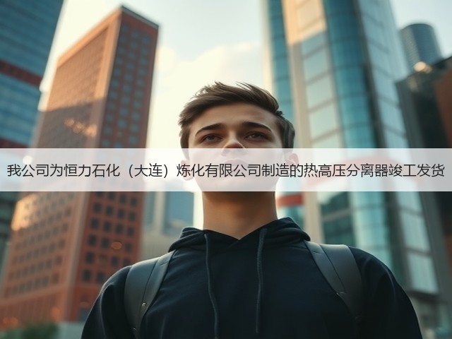 我公司为恒力石化(大连)炼化有限公司制造的热高压分离器竣工发货 我公司为恒力石化(大连)炼化有限公司制造的热高压分离器竣工发货