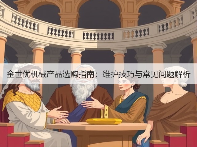 金世优机械产品选购指南：维护技巧与常见问题解析
