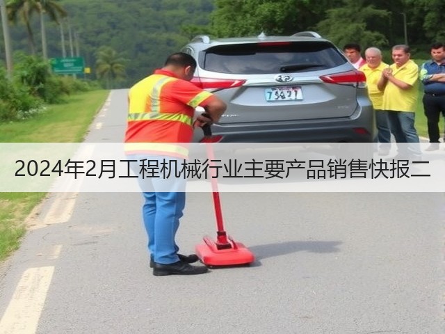 2024年2月工程机械行业主要产品销售快报二