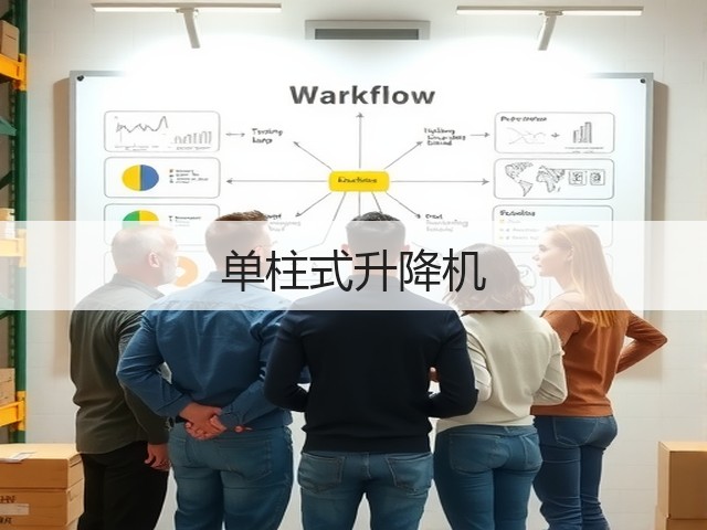 单柱式升降机