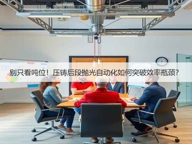 别只看吨位！压铸后段抛光自动化如何突破效率瓶颈？