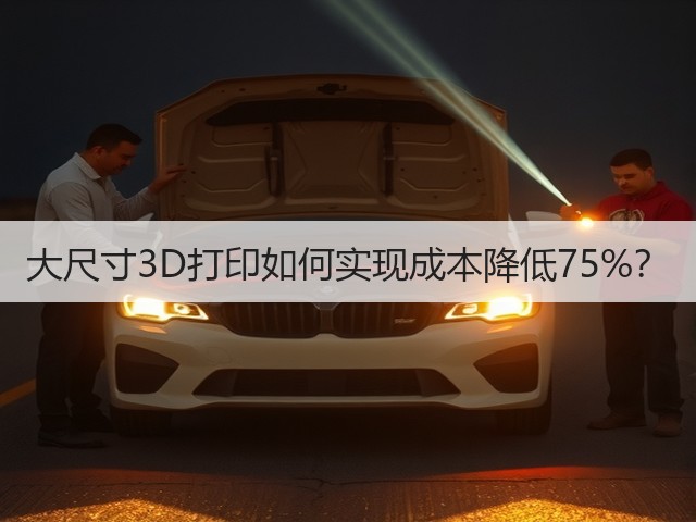大尺寸3D打印如何实现成本降低75%? 大尺寸3D打印如何实现成本降低75%?