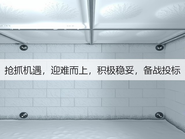 抢抓机遇,迎难而上,积极稳妥,备战投标 抢抓机遇,迎难而上,积极稳妥,备战投标