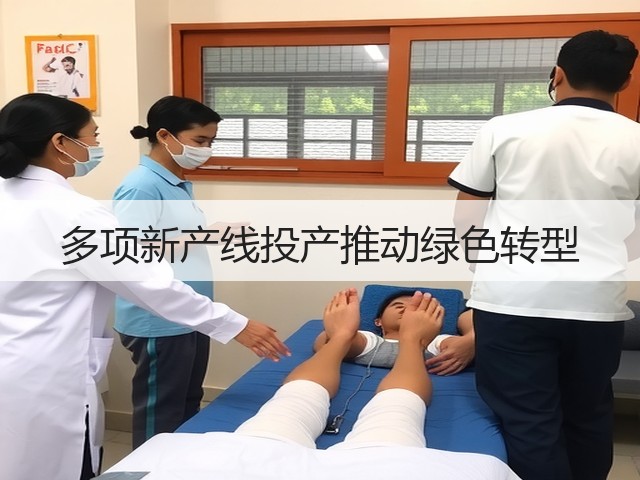 多项新产线投产推动绿色转型 多项新产线投产推动绿色转型
