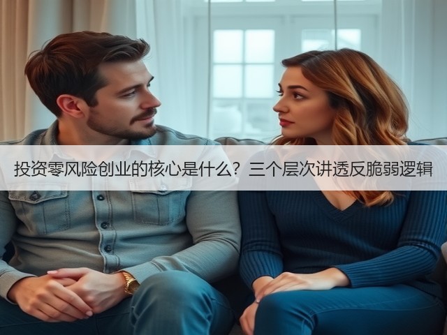 投资零风险创业的核心是什么?三个层次讲透反脆弱逻辑 投资零风险创业的核心是什么?三个层次讲透反脆弱逻辑