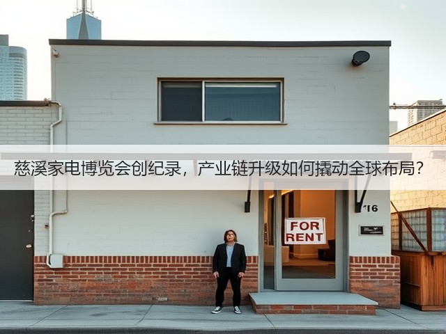 慈溪家电博览会创纪录,产业链升级如何撬动全球布局? 慈溪家电博览会创纪录,产业链升级如何撬动全球布局?