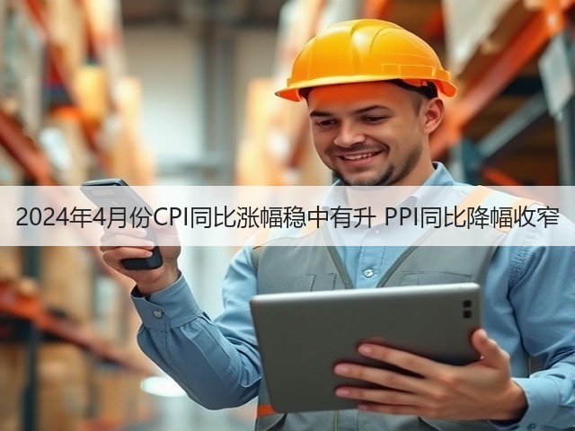 2024年4月份CPI同比涨幅稳中有升 PPI同比降幅收窄 2024年4月份CPI同比涨幅稳中有升 PPI同比降幅收窄