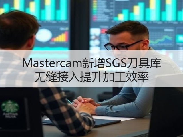 Mastercam新增SGS刀具库 无缝接入提升加工效率 Mastercam新增SGS刀具库 无缝接入提升加工效率