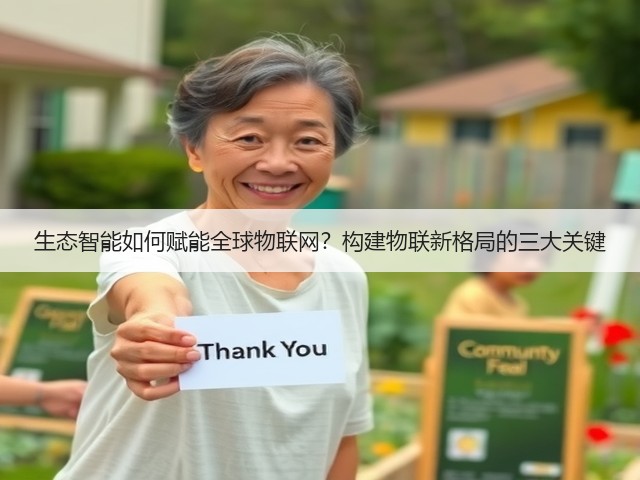 生态智能如何赋能全球物联网?构建物联新格局的三大关键 生态智能如何赋能全球物联网?构建物联新格局的三大关键