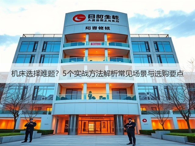机床选择难题?5个实战方法解析常见场景与选购要点 机床选择难题?5个实战方法解析常见场景与选购要点