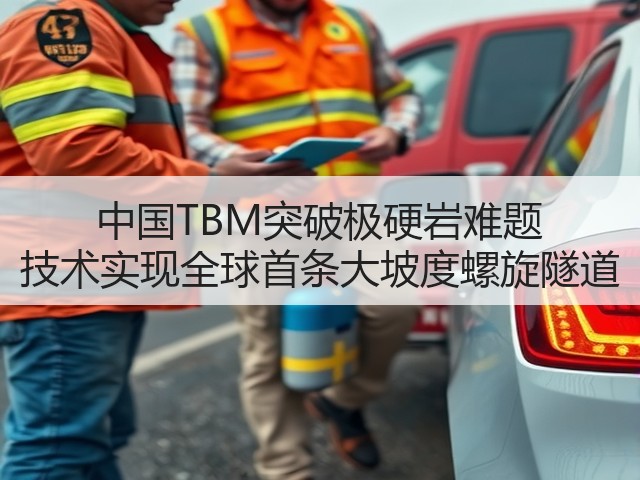 中国TBM突破极硬岩难题 技术实现全球首条大坡度螺旋隧道 中国TBM突破极硬岩难题 技术实现全球首条大坡度螺旋隧道