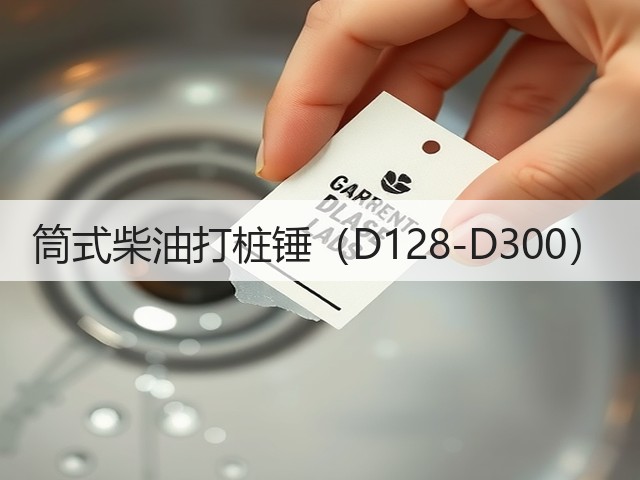 筒式柴油打桩锤(D128-D300) 筒式柴油打桩锤(D128-D300)