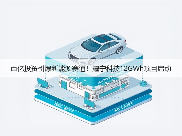 百亿投资引爆新能源赛道!耀宁科技12GWh项目启动 百亿投资引爆新能源赛道!耀宁科技12GWh项目启动