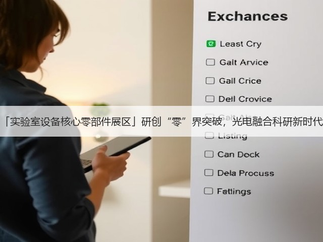 「实验室设备核心零部件展区」研创“零”界突破,光电融合科研新时代 「实验室设备核心零部件展区」研创“零”界突破,光电融合科研新时代