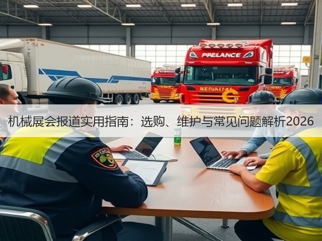 机械展会报道实用指南：选购、维护与常见问题解析2026