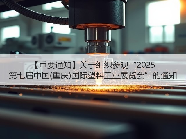 【重要通知】关于组织参观“2025 第七届中国(重庆)国际塑料工业展览会”的通知 【重要通知】关于组织参观“2025 第七届中国(重庆)国际塑料工业展览会”的通知