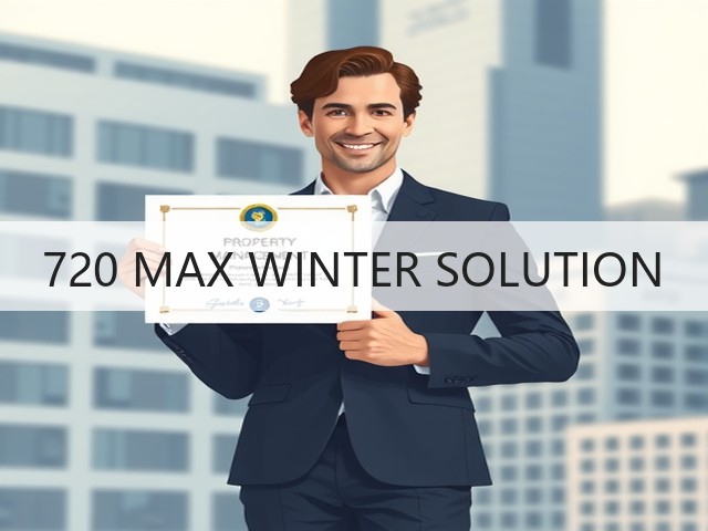 720 MAX WINTER SOLUTION 720 MAX WINTER SOLUTION