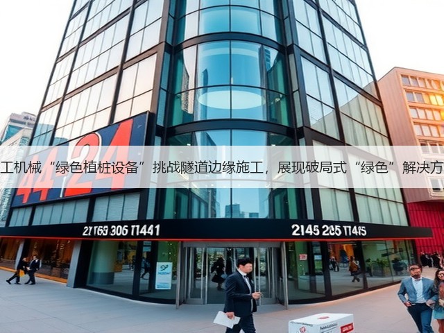 上工机械“绿色植桩设备”挑战隧道边缘施工,展现破局式“绿色”解决方案 上工机械“绿色植桩设备”挑战隧道边缘施工,展现破局式“绿色”解决方案