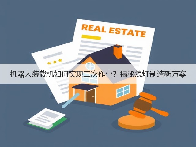 机器人装载机如何实现二次作业?揭秘熄灯制造新方案 机器人装载机如何实现二次作业?揭秘熄灯制造新方案