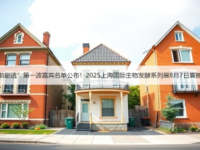 “超前剧透”第一波嘉宾名单公布！2025上海国际生物发酵系列展8月7日震撼来袭