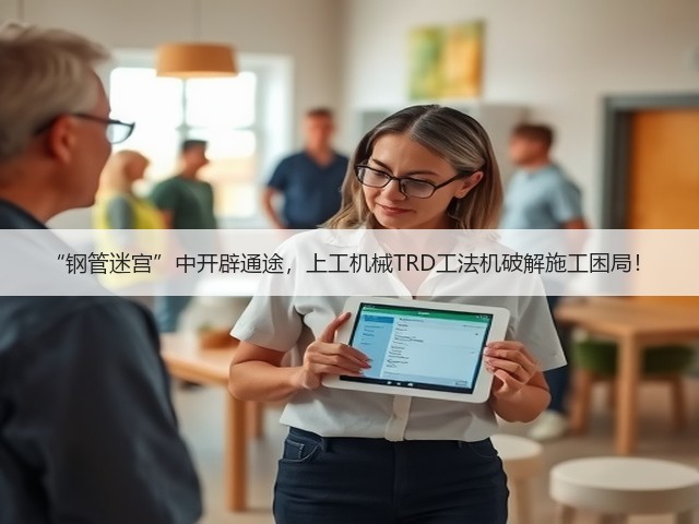 “钢管迷宫”中开辟通途,上工机械TRD工法机破解施工困局! “钢管迷宫”中开辟通途,上工机械TRD工法机破解施工困局!