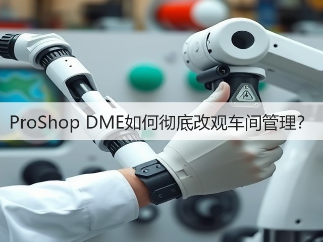 ProShop DME如何彻底改观车间管理? ProShop DME如何彻底改观车间管理?