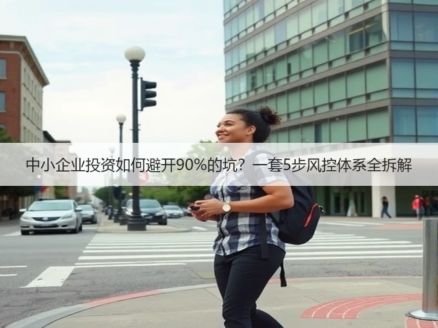 中小企业投资如何避开90%的坑?一套5步风控体系全拆解 中小企业投资如何避开90%的坑?一套5步风控体系全拆解