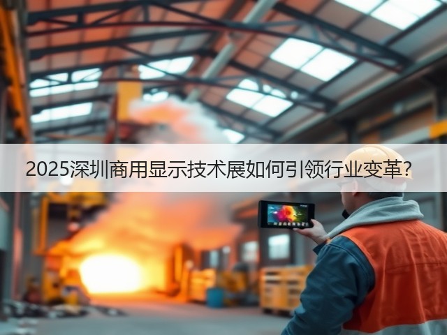 2025深圳商用显示技术展如何引领行业变革？