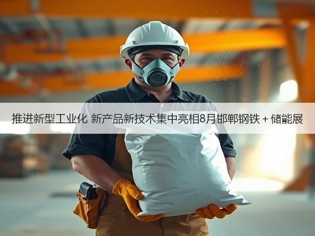 推进新型工业化 新产品新技术集中亮相8月邯郸钢铁+储能展 推进新型工业化 新产品新技术集中亮相8月邯郸钢铁+储能展