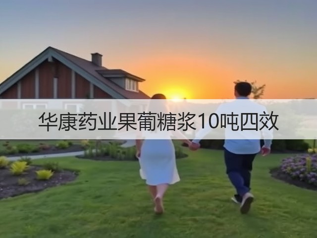华康药业果葡糖浆10吨四效