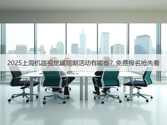 2025上海机器视觉展同期活动有哪些?免费报名抢先看 2025上海机器视觉展同期活动有哪些?免费报名抢先看