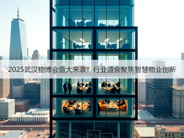 2025武汉物博会盛大来袭!行业盛会聚焦智慧物业创新 2025武汉物博会盛大来袭!行业盛会聚焦智慧物业创新