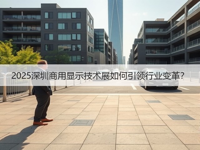 2025深圳商用显示技术展如何引领行业变革？