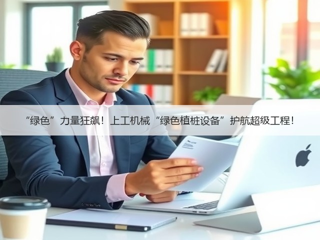 “绿色”力量狂飙！上工机械“绿色植桩设备”护航超级工程！