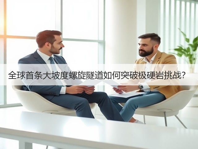 全球首条大坡度螺旋隧道如何突破极硬岩挑战？