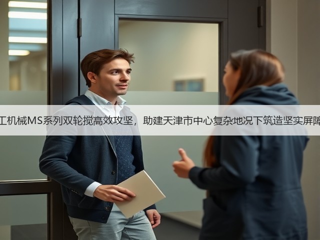 上工机械MS系列双轮搅高效攻坚,助建天津市中心复杂地况下筑造坚实屏障! 上工机械MS系列双轮搅高效攻坚,助建天津市中心复杂地况下筑造坚实屏障!