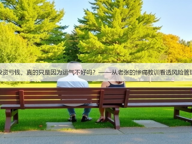 你每次投资亏钱,真的只是因为运气不好吗?——从老张的惨痛教训看透风险管理的本质 你每次投资亏钱,真的只是因为运气不好吗?——从老张的惨痛教训看透风险管理的本质